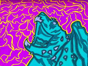 Alligator Snapping Turtle design 1