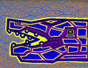 Alligator Gar design number 3