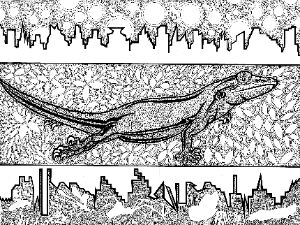 Green anole 4 ecosystem design