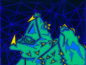 Alligator Snapping turtle design number 2