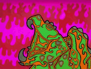Alligator Snapping Turtle design number 3
