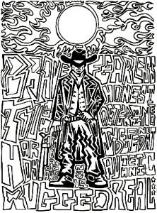 Cowboy high noon