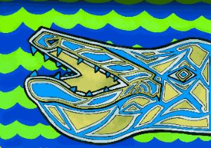 Alligator Gar design number 2