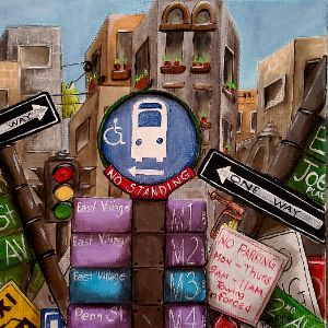 the bus stop